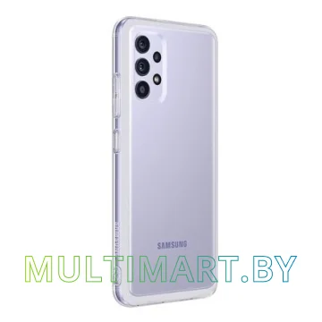 Чехол Samsung Soft Clear для Samsung Galaxy A32 (прозрачный) картинка 2